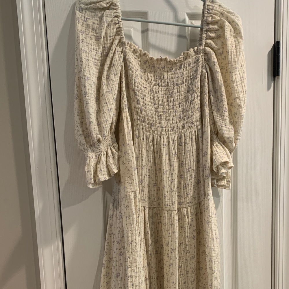 Nothing Fits But, Kiko Dress in Floral Gauze S/M